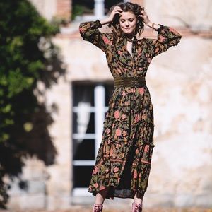 Spell Etienne maxi swish dress